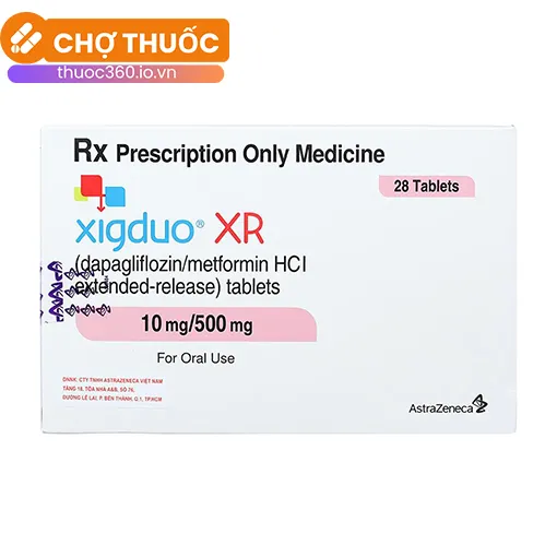 Xigduo XR 10mg/500mg
