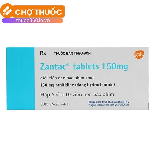 Zantac Tablets 150mg