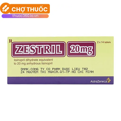 Zestril 20mg